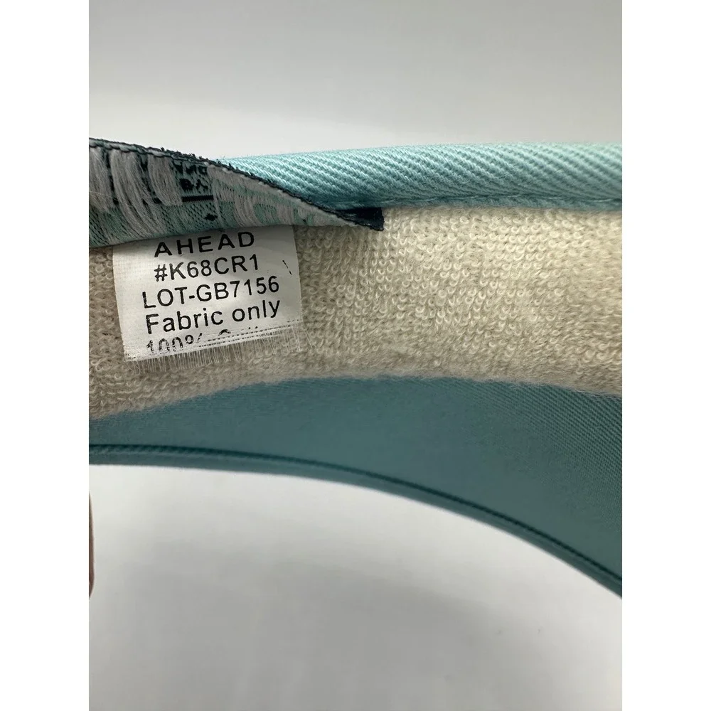 Kate Lord TPC Sawgrass Golf Visor Womens OS Light Blue Rhinestone K68CR1